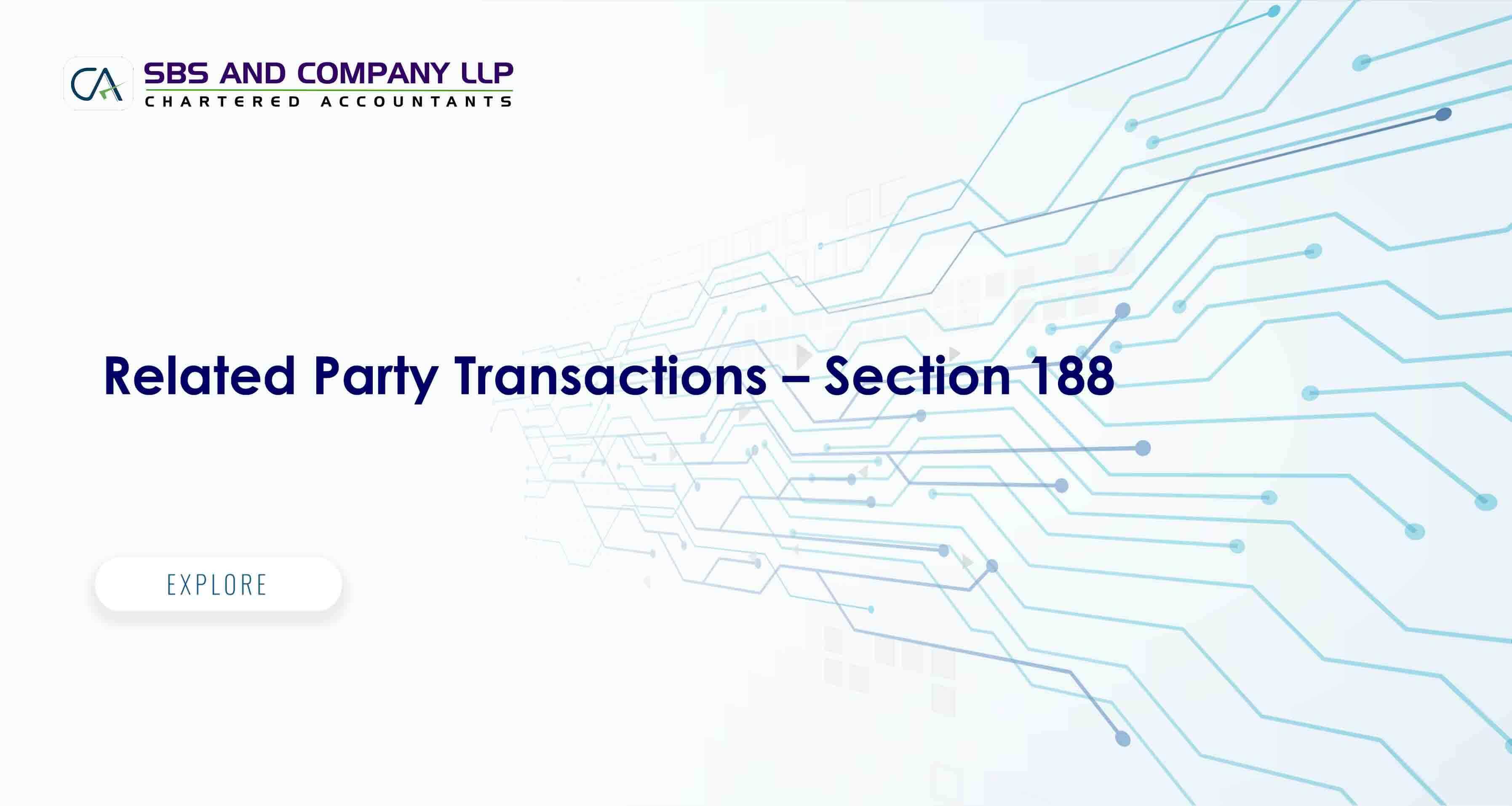 Related Party Transactions – Section 188