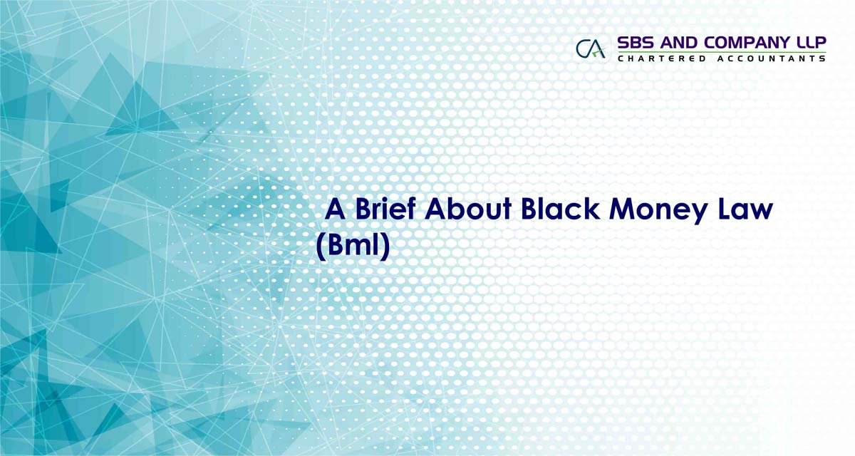 A Brief About Black Money Law (Bml)