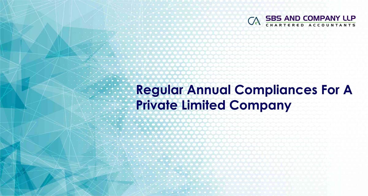 Regular Annual Compliances For A Private Limited Company