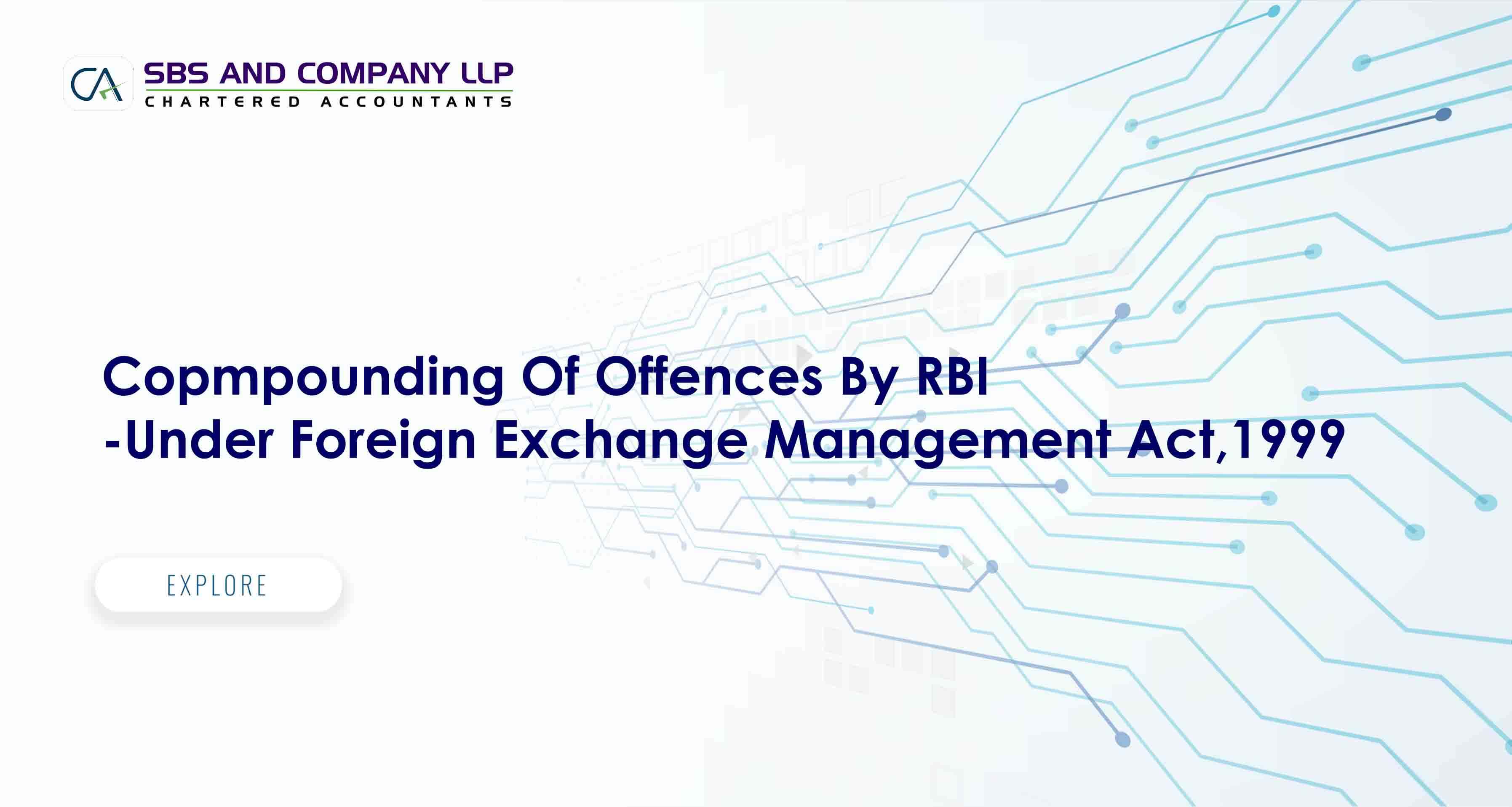 Copmpounding Of Offences By RBI-Under Foreign Exchange Management Act,1999