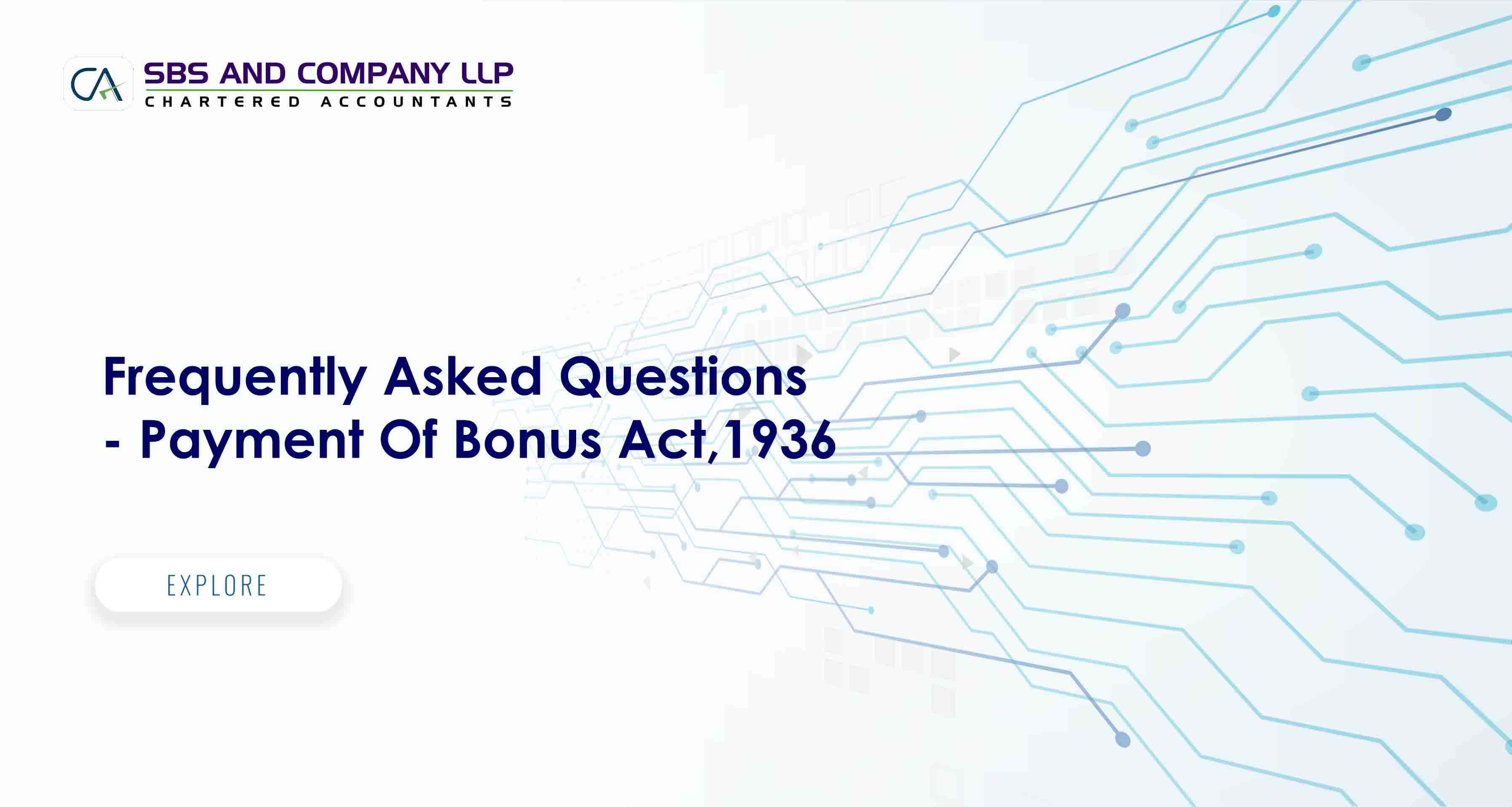 Frequently Asked Questions- Payment Of Bonus Act,1936