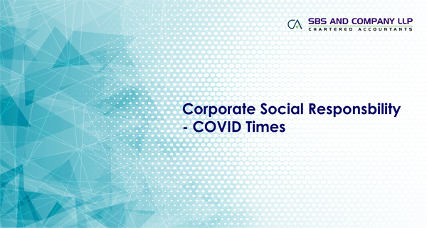 Corporate Social Responsbility - COVID Times