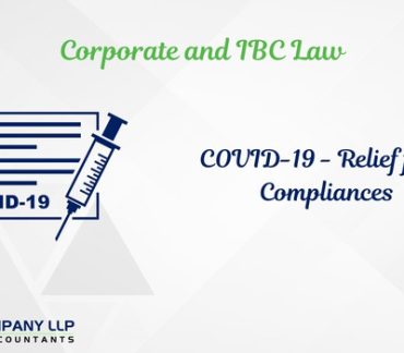 Article On Special Measures By The Ministry Of Corporate Affairs, In View Of Covid-19 Outbreak-Category_ Blog
