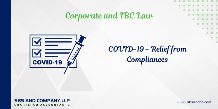 Article On Special Measures By The Ministry Of Corporate Affairs, In View Of Covid-19 Outbreak-Category_ Blog